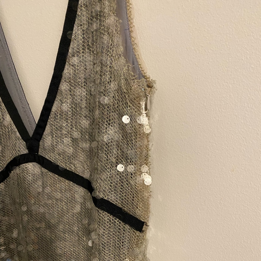 Zara Sequin Mesh Dress XS - Picture 13 of 15